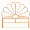 Rattan Headboard Petal - King