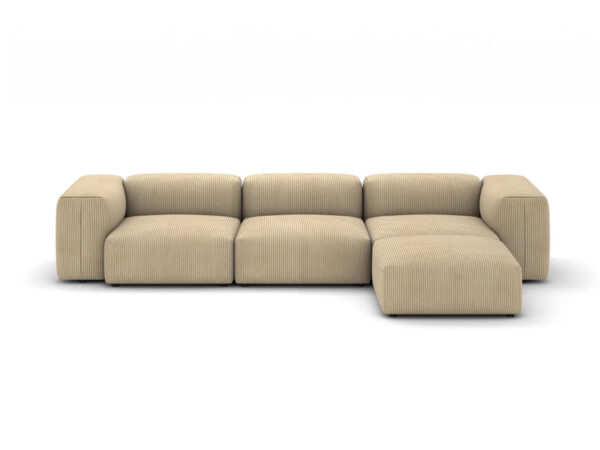 Corduroy Fabric Sofa Set