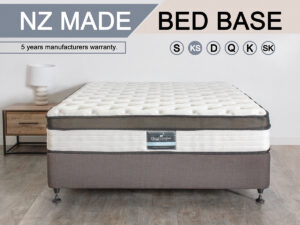 T DS NZ MADE SW King Single bed base light Grey NZ PR8987 Bed Frames NZ DEPOT - NZ DEPOT