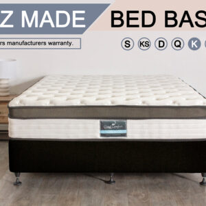 T DS NZ MADE SW King split bed base Black NZ