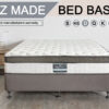 T DS NZ MADE SW double bed base light Grey NZ