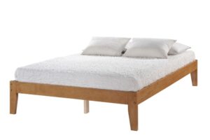 T Sovo Queen Bed Lc Oak Pr867 2 Bed Frames Nz Depot - Nz Depot