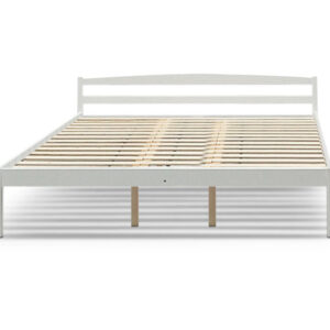 Wayford King Bed Frame - White