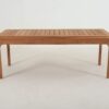 Teak wood Rectangular Coffee Table 1.2M