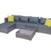 Vicenza Outdoor Corner Set 5 Seater Aluminium frame