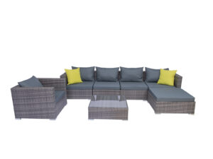 Vicenza Outdoor Corner Set 6 Seater Pr6665650 Outdoor Furniture Nz Depot - Nz Depot