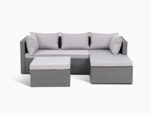 3Pc Outdoor Sofa Light Grey Pr11707 Outdoor Furniture Nz Depot - Nz Depot