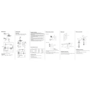Buy Shower Mixer - METHVEN SURFACE WITH FASTFLOW II SHOWER MIXER Online - Methven Shower Slide & Mixer Range - - 2 - NZ Depot Delivery