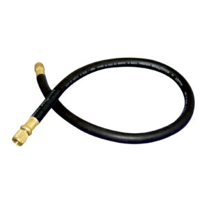 CHARGING HOSE 3/8"X180CM,BLACK -