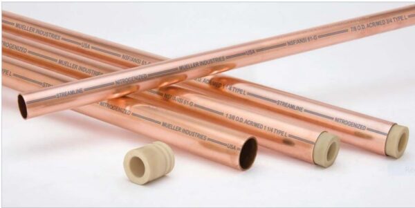 COPPER TUBE3/8OD X 5M 0.76mm WT -