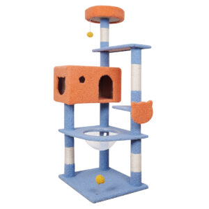 Cat Tree Blue 155CM