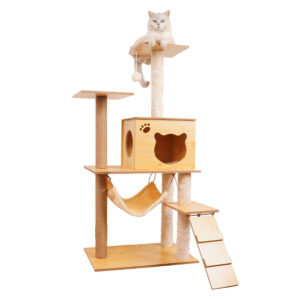 Cat Tree Wooden 127CM