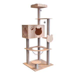 Cat Tree Wooden 165CM