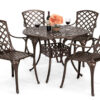 Dining Set 5Pc Cast Alum.