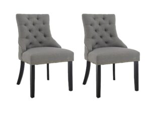 Dining Chair Grey X2 Pr9310 Dining Tables Nz Depot - Nz Depot