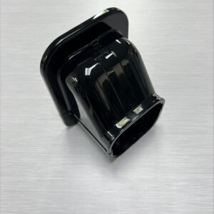 Duct Ceiling Cap 80mm Black BDS-80 -