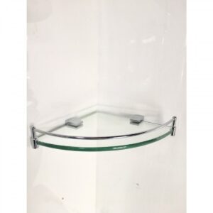 Glass Shelf - Curved Corner Series 805 200mm, Bathroom accessories - NZ DEPOT