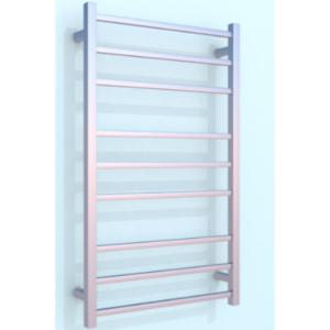 Heated Towel Rail Square 9 Bar DN HTR 10060 C, Heated Towel Rail - NZ DEPOT