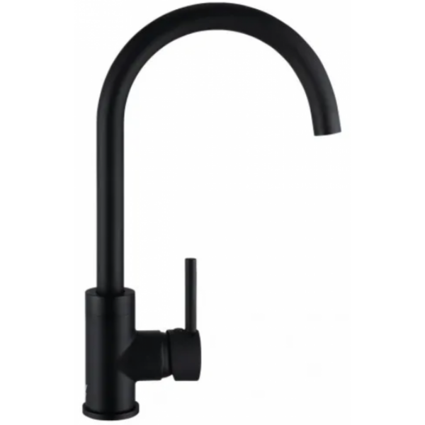 Kitchen Sink Mixer - Round Series Kf1006B - Black, Kitchen Mixer - Nz Depot