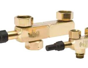 MUELLER 3-WAY VALVE 1/2 FPT -