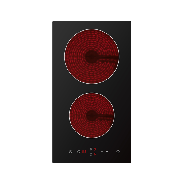 Midea 30cm 2-Zone Ceramic Cooktop Touch Control MC-HD301 - Hobs - MC-HD301-1 - NZ DEPOT