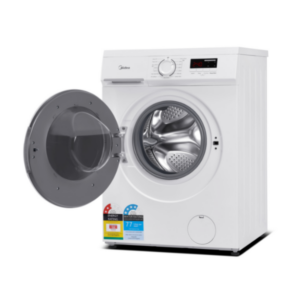 Midea 7.5KG Front Loader Washing Machine - White Color - Front Load Washing Machines - MFE75-JS1412/C31E-AU(25)-2 - NZ DEPOT