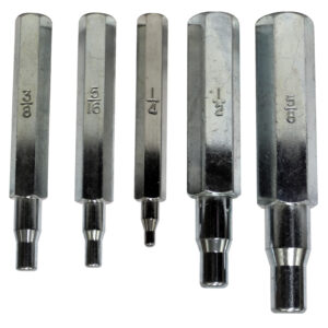 SET OF 5 SWAGING PUNCHES -