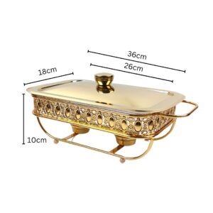 SOGA 1.5L Lace Dining Stove Cooking Appliance with Gold Color Kitchen Essential, Furniture | Kitchen & Dining Room Furniture| Buffets, Sideboards & Kitchen Islands, , , , ,  - NZ DEPOT 2