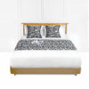 SOGA 1.5m Bed Light Luxury Mottled Bed Banner Vintage Scarf Runner Bedding Tail Pad Flag For Home Hotel Set of 3, Home>Bed Linen>Throws And Blankets>Blankets, , , , ,  - NZ DEPOT 1