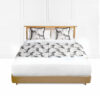 SOGA 1.5m Bed Light Luxury Zebra Vintage Bed Scarf Runner Bedding Tail Pad Flag For Home Hotel Set of 3, Home>Bed Linen>Throws And Blankets>Blankets, , , , ,  - NZ DEPOT 1