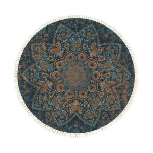 SOGA 120cm Mandala Pattern Circle Area Rugs for Living Room Lounge Anti slip Doormat Home Decor Shaggy Rugs CarpetYH40 NZ DEPOT - NZ DEPOT