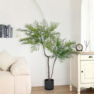 Buy SOGA 120cm Nandina Heavenly Bamboo Tree Artificial Plant Home Accent Decor Online - Home & Living/Home Decor/Artificial Plants - 2 - NZ Depot Free Shipping