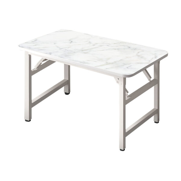 Soga 120X60 White Foldable Computer Study Table Easy Assembly Desk No Chair, Furniture, Living Room Furniture, Tables, , ,  - Nz Depot 1