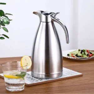 Buy SOGA 2.0L Silver Color 3-Layer Inner Stainless Steel, Vacuum Insulated and Outer Stainless Steel Thermal Flask Online - Home & Living/Kitchen Dining/Servingware/Other - 2 - NZ Depot Free Shipping