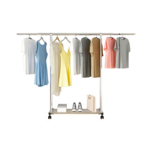 SOGA 200cm Stainless Steel Floor-Standing Clothes Rack - Durable and Space-Saving Laundry Organizer, Home & Living, Laundry, Drying Racks, , ,  - NZ DEPOT 2