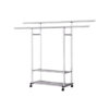 SOGA 200cm Stainless Steel Floor-Standing Clothes Rack - Durable and Space-Saving Laundry Organizer, Home & Living>Laundry>Drying Racks, , , , ,  - NZ DEPOT 1