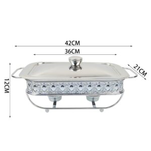 SOGA 2L Lace Edge Dining Stove Silver Color Portable Dining Cooking Appliance for Kitchen Essential, Furniture | Kitchen & Dining Room Furniture| Buffets, Sideboards & Kitchen Islands, , , , ,  - NZ DEPOT 2