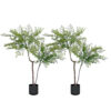 SOGA 2X 120cm Nandina Heavenly Bamboo Tree Artificial Plant Home Accent Decor, Home & Living>Home Decor>Artificial Plants, , , , ,  - NZ DEPOT 1