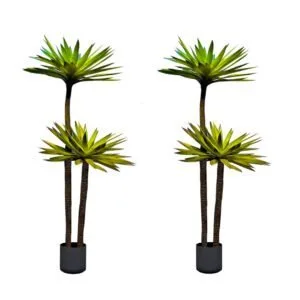 Buy SOGA 2X 150cm Yucca Tree Giant Palm Lily Living Room Artificial Plant Home Accent Decor Online - Home & Living/Home Decor/Artificial Plants - 1 - NZ Depot Free Shipping