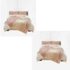 SOGA 2X 200cm Light Pink Fur Fuzzy Super Soft and Cozy Fluffy Throw Blanket, Home>Bed Linen>Throws And Blankets>Blankets, , , , ,  - NZ DEPOT 1