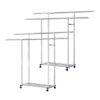 SOGA 2X 200cm Stainless Steel Floor-Standing Clothes Rack - Durable and Space-Saving Laundry Organizer, Home & Living>Laundry>Drying Racks, , , , , - NZ DEPOT 1