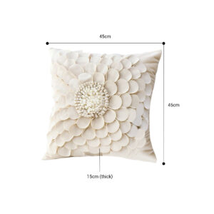 SOGA 2X 45cm Pillow Sunflower Cover 100% Cotton Covers Linen Case Cushion Throw Pillow, Furniture, Living Room Furniture, Occasional Chairs, , ,  - NZ DEPOT 2