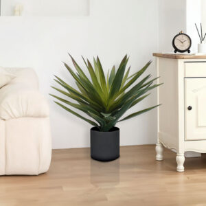 SOGA 2X 45cm Yucca Plant Giant Palm Lily Artificial Plant Tabletop Home Accent Decor, Home & Living, Home Decor, Artificial Plants, , ,  - NZ DEPOT 2