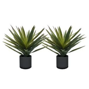 Buy SOGA 2X 45cm Yucca Plant Giant Palm Lily Artificial Plant Tabletop Home Accent Decor Online - Home & Living/Home Decor/Artificial Plants - 1 - NZ Depot Free Shipping