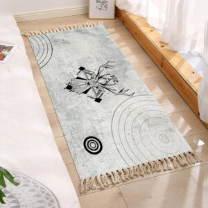 SOGA 2X 90cm Woven Minimalist Bedroom Area Rug Carpet, Home Decor, Home & Living, Home Decor, Rugs, Shaggy Rugs, ,  - NZ DEPOT 2