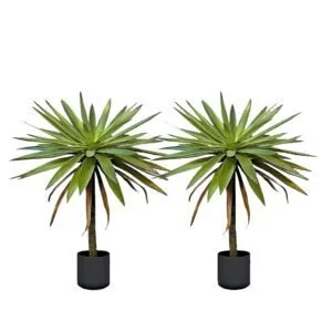 Buy SOGA 2X 90cm Yucca Tree Giant Palm Lily Living Room Artificial Plant Home Accent Decor Online - Home & Living/Home Decor/Artificial Plants - 1 - NZ Depot Free Shipping