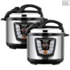 SOGA 2X Stainless Steel Electric Pressure Cooker 12L Nonstick 1600W, Electronics & Appliances>Appliances>Small Kitchen Appliances>Benchtop Cooking>Slow Cookers & Pressure Cookers, , , , ,  - NZ DEPOT 1