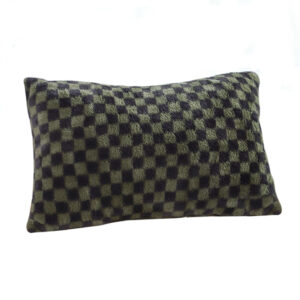 SOGA 30cm Urban Light Luxury Dark Green Checkered Lumbar Throw Pillow, Furniture, Living Room Furniture, Occasional Chairs, , ,  - NZ DEPOT 1