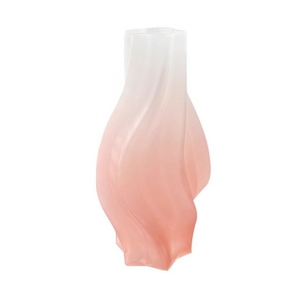 Soga 32Cm Pink Glass Vase Art Blown Hand Flower Tall Vintage Art Vases, Home &Amp; Living, Home Decor, Vases, , ,  - Nz Depot 1