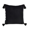 SOGA 45X Black Vintage Butterfly Pillow Tassel Velvet Square Throw Pillow, Furniture>Living Room Furniture>Occasional Chairs, , , , , - NZ DEPOT 1